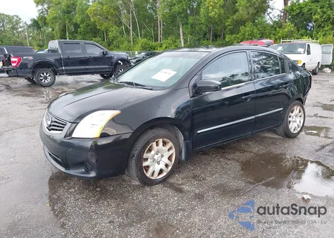 2010 Nissan Sentra 2.0S из США, поврежденный, VIN 3N1AB6AP9AL698323